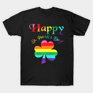St. Patrick's Day  LGBT Gay Pride T-Shirt